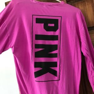 PINK long sleeved shirt